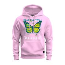 Moletom Estampado Premium Algodão Flanelado Butterfly