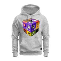 Moletom Estampado Premium Unissex Blusa De Frio Cubo 2x27