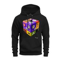 Moletom Estampado Premium Unissex Blusa De Frio Cubo 2x7