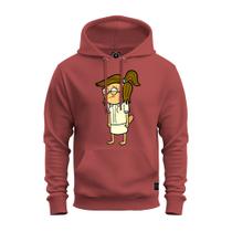 Moletom Estampado Premium Unissex Blusa De Frio Menininha Nerd