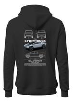 Moletom Estampado Tesla Cybertruck Agasalho Flanelado C/capuz