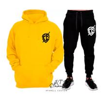 Moletom Estampaso Personalizado Religioso Crista Escudo Fe Unissex Malha 100% Algodao Linha Premium