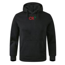 Moletom Estilo Cristiano Ronaldo CR7 Canguru Unissex Luxo Moletom Estilo Cristiano Ronaldo CR7 Canguru Unissex Luxo