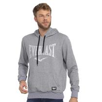 Moletom Everlast Canguru com Capuz - Masculino - Cinza