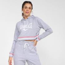 Moletom Everlast Cropped Everlast C/ Capuz Feminino