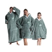 Moletom Extra Longo De Inverno Para Homens E Mulheres, Quente, De Fleece, Oversize, Com Mangas Moletom Extra Longo De Inverno Para Homens E Mulheres, Quente, De Fleece, Oversize, Com Mangas