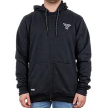 Moletom Fallen Capuz Logo Preto