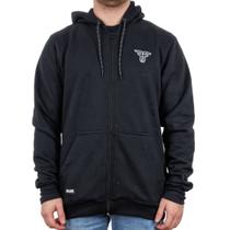 Moletom Fallen Capuz Logo Preto