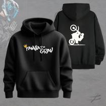 Moletom Familia do Grau 244 Estampado Premium Original Grau Corte Osascorte Bike Moto Blusa de Frio
