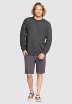 Moletom Felpado Fico Cinza