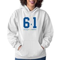 Moletom Feminino 6x1 Eu sei que seis lembram - Foca na Moda Moletom Feminino 6x1 Eu sei que seis lembram - Foca na Moda