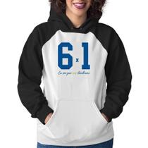 Moletom Feminino 6x1 Eu sei que seis lembram - Foca na Moda Moletom Feminino 6x1 Eu sei que seis lembram - Foca na Moda