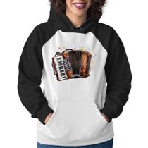 Moletom Feminino Acordeon Sanfona - Foca na Moda