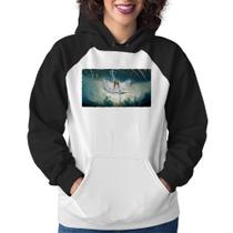 Moletom Feminino Anjo do tempo - Foca na Moda Moletom Feminino Anjo do tempo - Foca na Moda