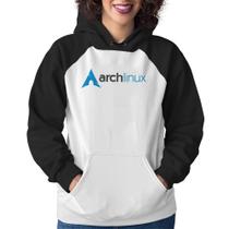 Moletom Feminino Arch Linux Logo - Foca na Moda