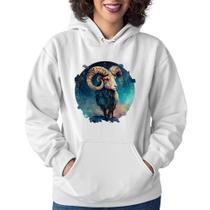 Moletom Feminino Áries Sígno - Foca na Moda Moletom Feminino Áries Sígno - Foca na Moda