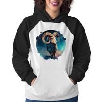 Moletom Feminino Áries Sígno - Foca na Moda Moletom Feminino Áries Sígno - Foca na Moda