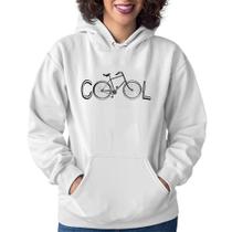 Moletom Feminino Bike Cool - Foca na Moda Moletom Feminino Bike Cool - Foca na Moda