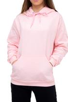 Moletom Feminino Blusa De Frio Casaco Canguru Liso