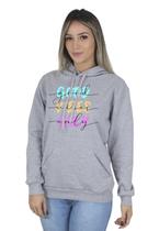 Moletom Feminino Blusa de Frio Good Vibes Only