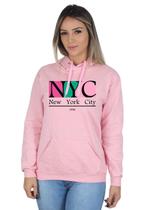 Moletom Feminino Blusa de Frio New York City 1998