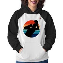 Moletom Feminino Boxe Vintage Sunset - Foca na Moda