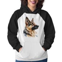 Moletom Feminino Cachorro Pastor Alemão - Foca na Moda