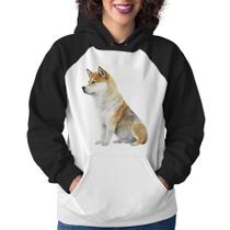 Moletom Feminino Cachorro Shiba Inu - Foca na Moda Moletom Feminino Cachorro Shiba Inu - Foca na Moda