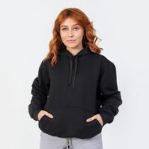 Moletom Feminino Canguru Preto Moletom Feminino Canguru Preto