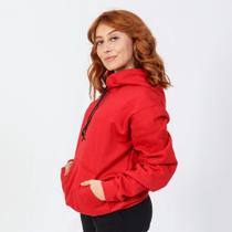Moletom Feminino Canguru Vermelho