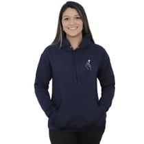 Moletom feminino casual abrigo algodão inverno