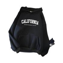 Moletom Feminino Casual Com Capuz, Manga Longa, Confortável Para Outono E Inverno, Hoodie Esportivo