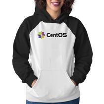 Moletom Feminino CentOS Linux Logo - Foca na Moda