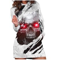 Moletom feminino com capuz de manga comprida com capuz e bolso com estampa floral