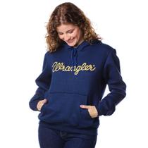 Moletom Feminino Com Capuz Marinho Wrangler