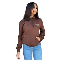 Moletom Feminino Com Capuz Original Wrangler Ref:41328 Cor:MarromTamanho:G Moletom Feminino Com Capuz Original Wrangler Ref:41328 Cor:MarromTamanho:G