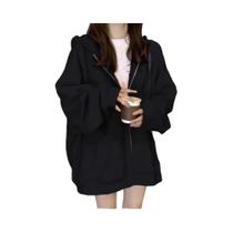 Moletom Feminino Com Zíper E Capuz De Manga Longa, Moda Coreana Y2K, Casual, Estilo Harajuku, Moletom Feminino Com Zíper E Capuz De Manga Longa, Moda Coreana Y2K, Casual, Estilo Harajuku,