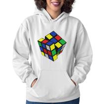 Moletom Feminino Cubo Mágico - Foca na Moda