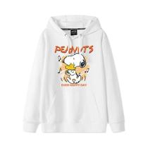 Moletom Feminino De Veludo Com Capuz Estilo Universitário Japonês Snoopy Primavera Outono 2024