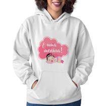 Moletom Feminino É uma uma menina - Foca na Moda