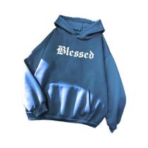 Moletom Feminino Estilo Street Hip Hop Confortável E Solto Para Outono