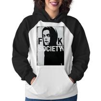 Moletom Feminino F**k Society Eliot - Foca na Moda