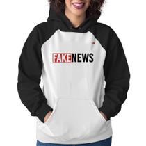 Moletom Feminino Fake News - Foca na Moda Moletom Feminino Fake News - Foca na Moda