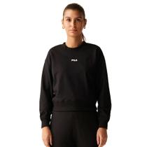 Moletom Feminino Fila Comfort Classic Light Preto Moletom Feminino Fila Comfort Classic Light Preto
