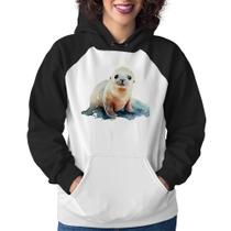 Moletom Feminino Foca Bebê - Foca na Moda