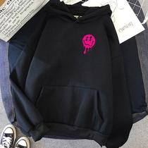 Moletom Feminino Fofo Smile Casaco Feminino Com Gorro E Capuz