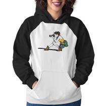 Moletom Feminino Fotógrafa Desenho - Foca na Moda