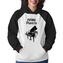 Moletom Feminino Futura Pianista - Foca na Moda