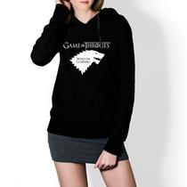 Moletom Feminino Game Of Thrones - Preto Moletom Feminino Game Of Thrones - Preto