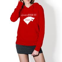 Moletom Feminino Game Of Thrones - Vermelho